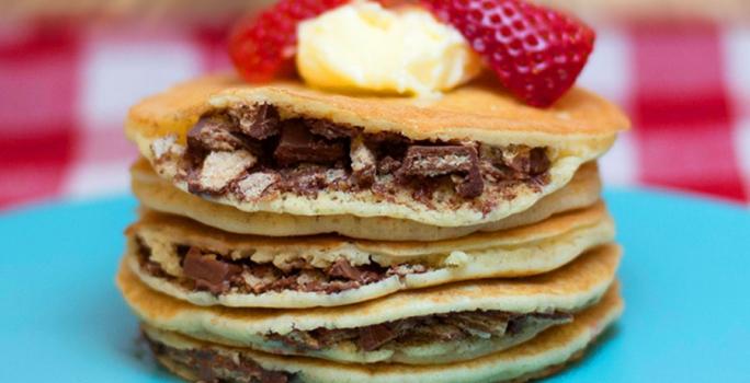 KIT KAT Break Pancakes