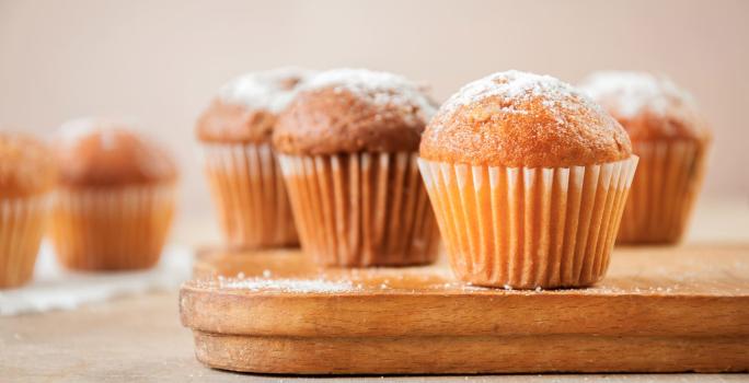 Muffins de arequipe rellenos de queso