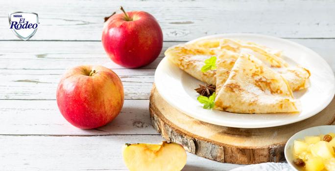 Crepes de manzana