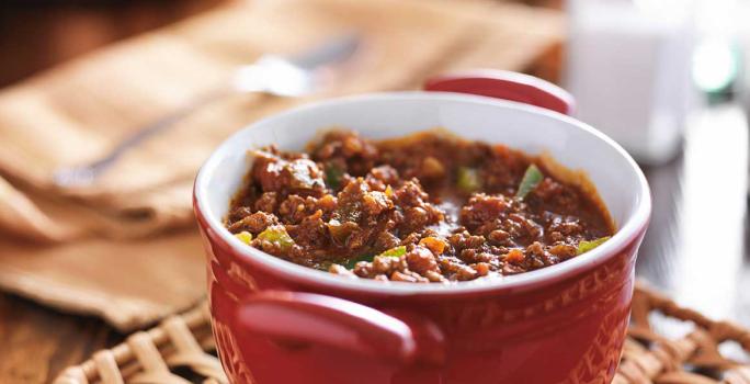 Carne molida cremosa