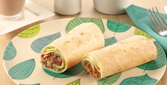 Wraps ropa vieja