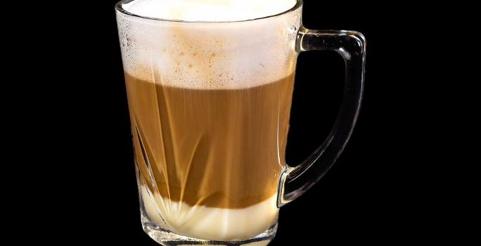 Café bombón espumoso