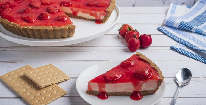 Cheesecake de frutos rojos