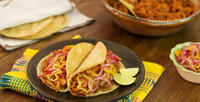 Cochinita pibil en olla exprés