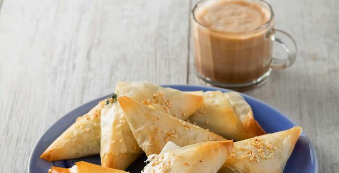 Empanaditas con ricotta y espinaca