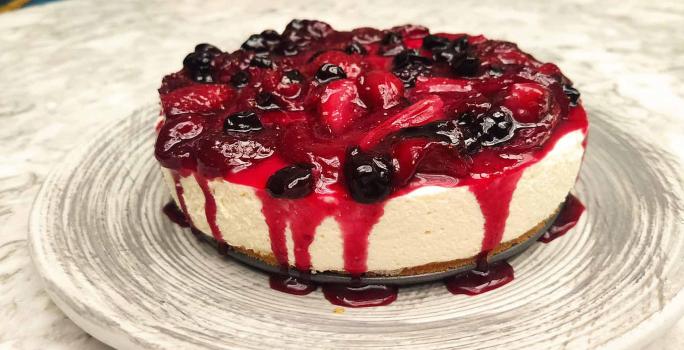 Cheesecake de fresa