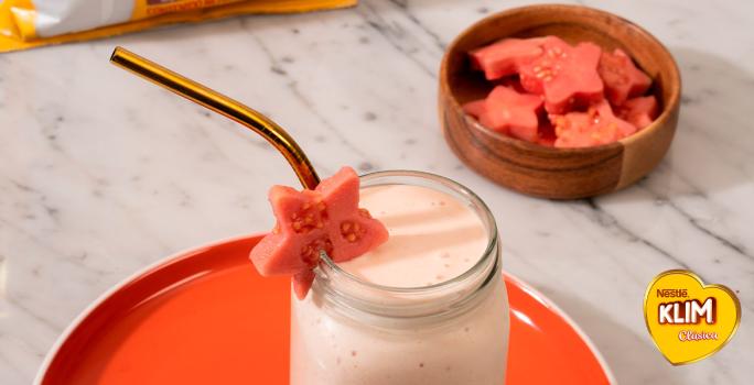 Batido de leche KLIM®​ y guayaba