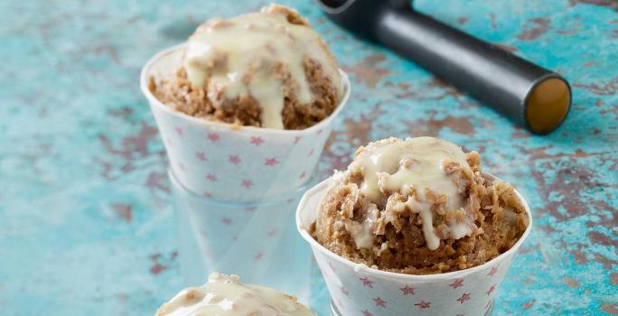 Granita de café y chocolate