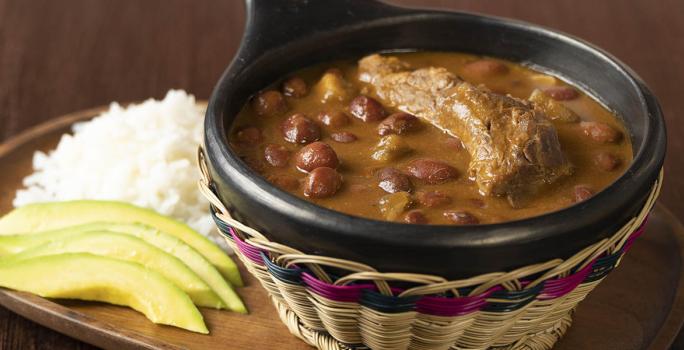 Cazuela de fríjoles
