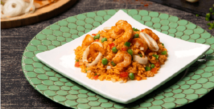 Arroz con Camarones