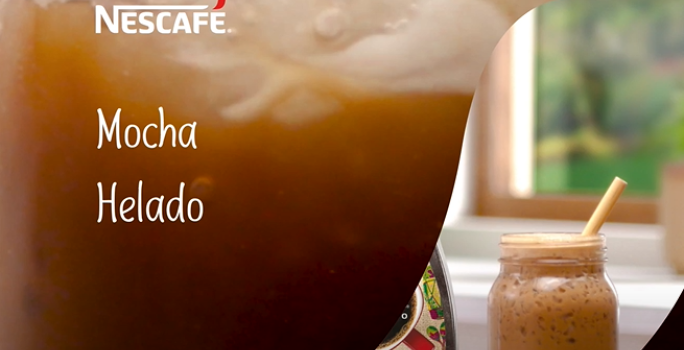 Café mocha helado