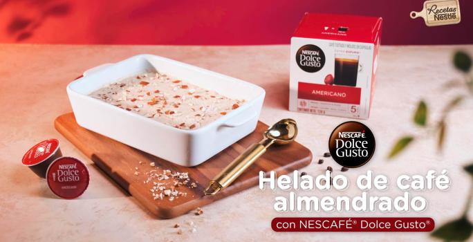 Helado de café almendrado con NESCAFÉ® Dolce Gusto®