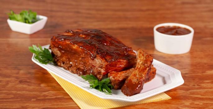 Costillas bbq