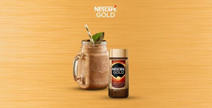 NESCAFÉ® con chocolate oscuro y menta