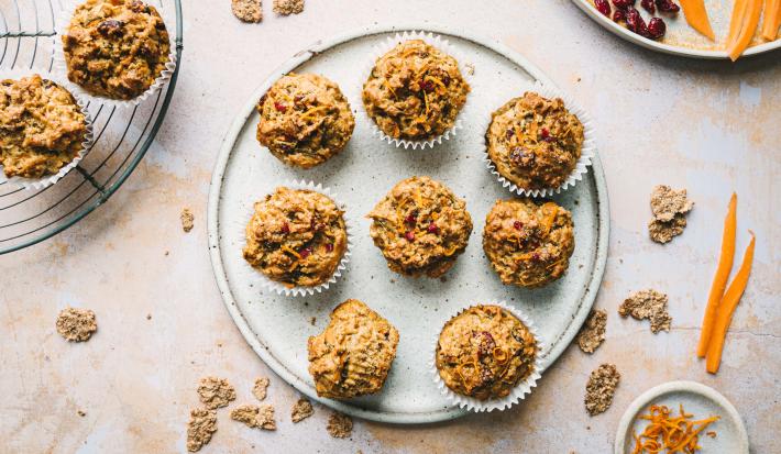 FITNESS® CARROT & WHOLEGRAIN MUFFINS
