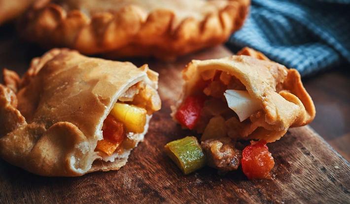 Receta fácil y rápida de empanada de vegetales y chía
