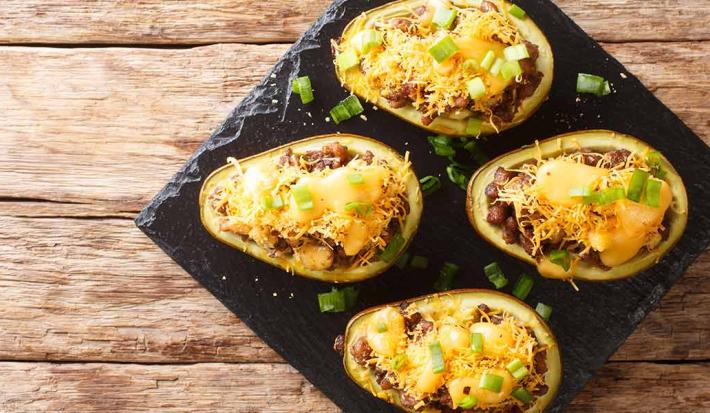 Receta fácil y rápida de aguacates rellenos al horno
