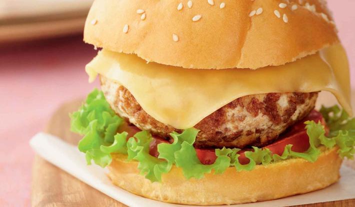 HAMBURGUESAS DE POLLO