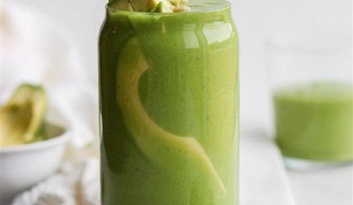 batido de aguacate y svety