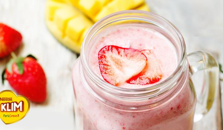 Batido mango fresa