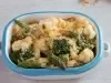 VEGETALES CON SALSA DE QUESO