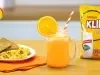 Batido sensacional de naranja, zanahoria