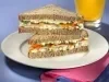 Sándwich NUTREN® Senior con vegetales y jamón de pollo