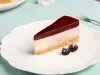 Cheesecake de mora sin horno