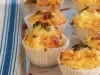 MINIQUICHES CON BROCOLI, PAPA Y QUESO