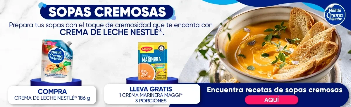 Recetas de sopas cremosas y deliciosas