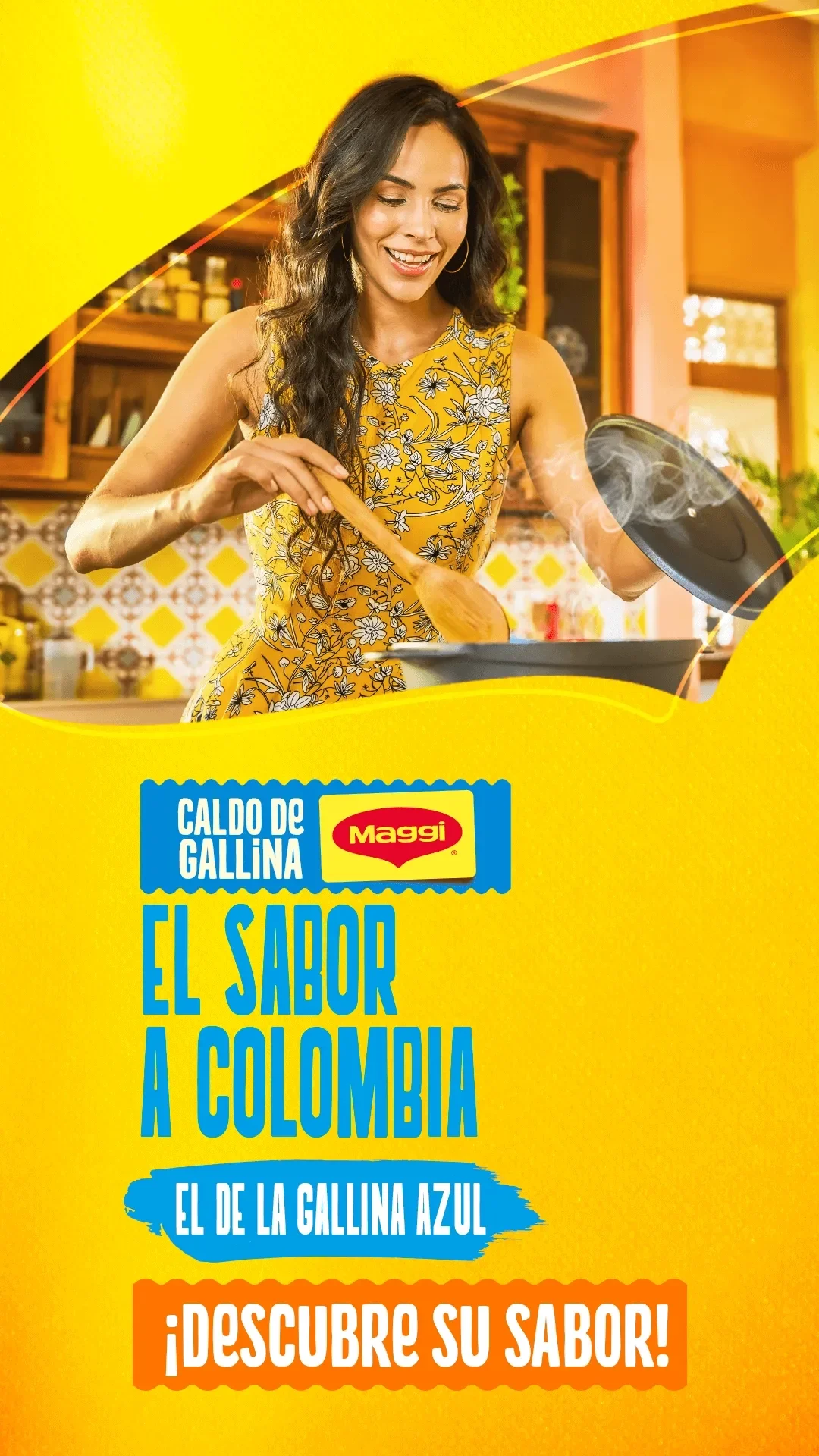 Banner caldo de gallina