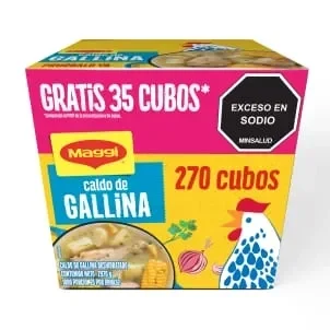 270 cubos