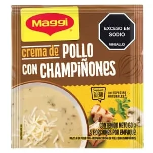 Crema de pollo