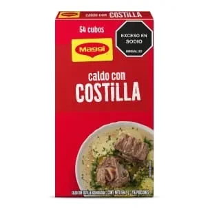 Caldo con costilla