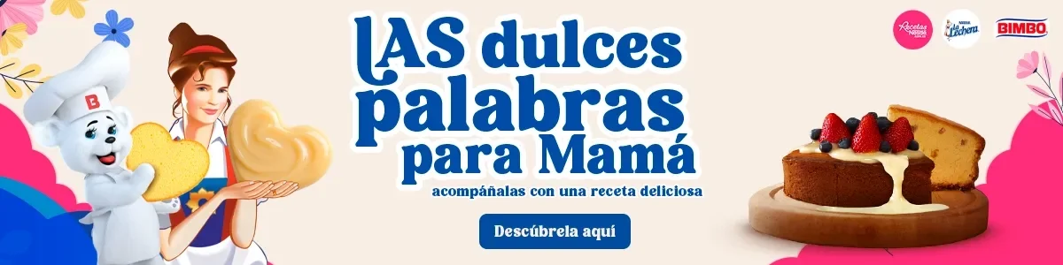 Banner HOME Las dulces palabras para mamá