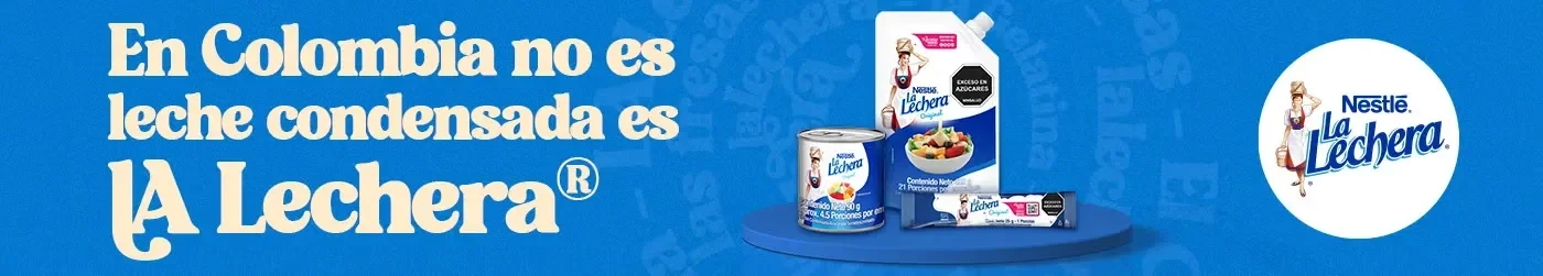 LA LECHERA® en Colombia, leche condensada NESTLÉ® como ingrediente esencial para postres y recetas.