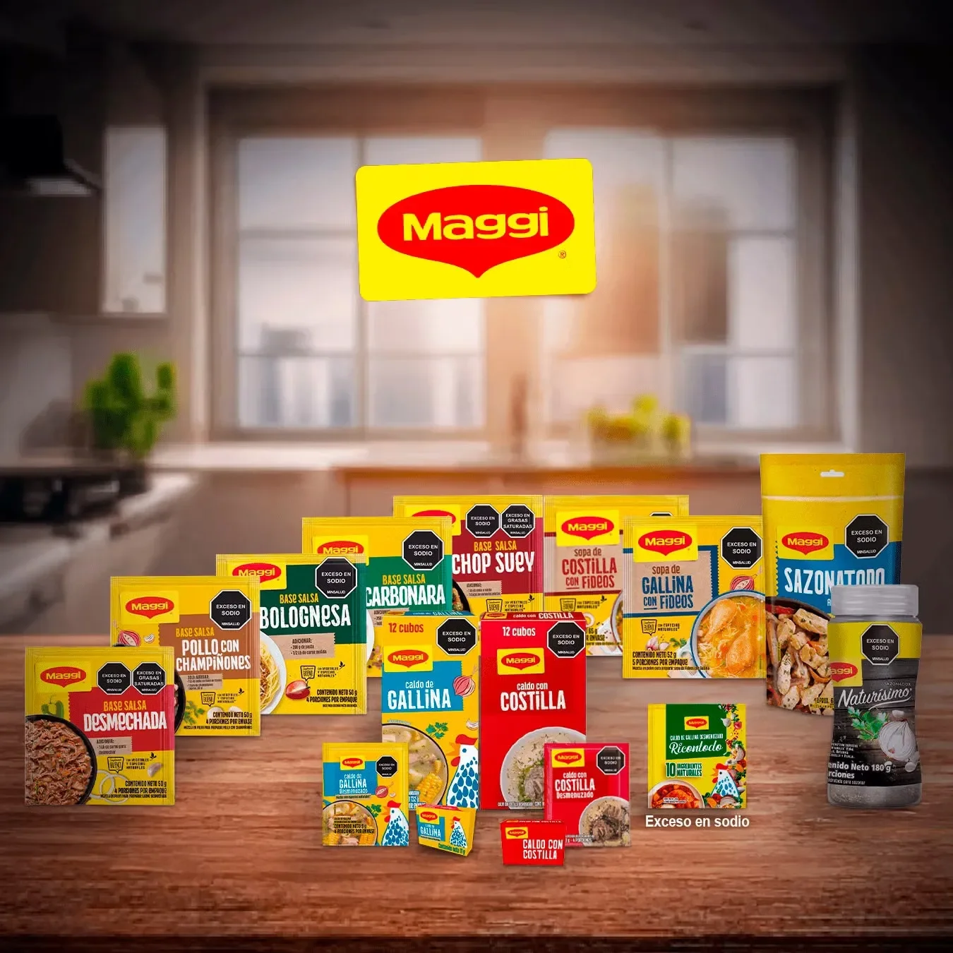 Banner con MAGGI® disfrutas el autentico sabor colombiano