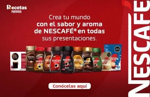 Banner de productos Nescafé® Colombia