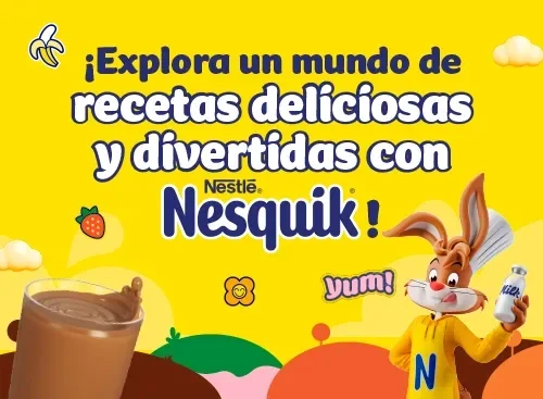 Disfruta de recetas deliciosas con Nesquik®