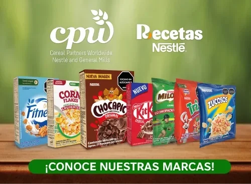 Banner de cereales NESTLÉ®