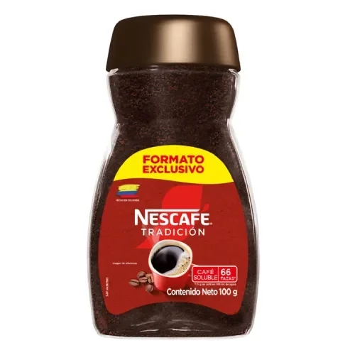 Imagen frontal del producto Café instantáneo NESCAFÉ Tradición x 100g