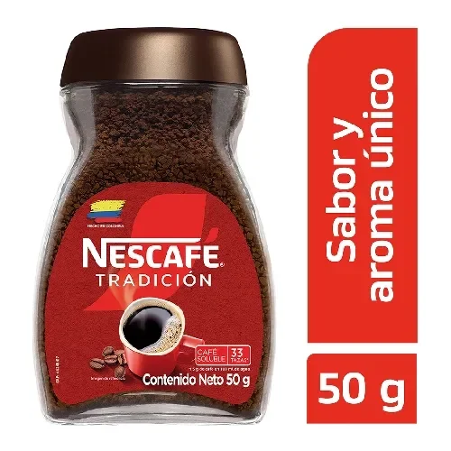 Imagen frontal del producto Café instantáneo NESCAFÉ Tradición x 50g