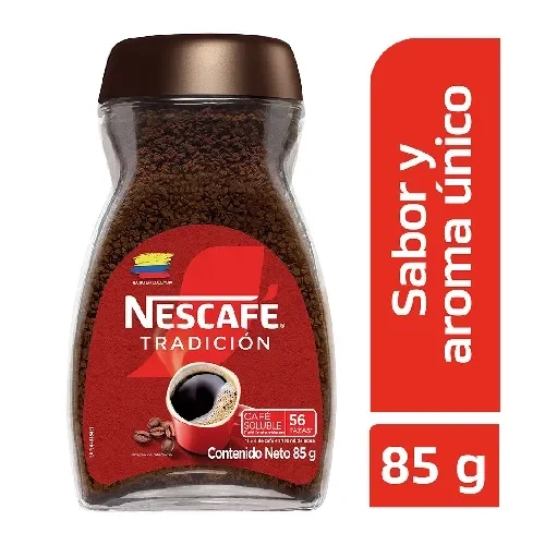 Imagen frontal del producto Café instantáneo NESCAFÉ Tradición x 85g