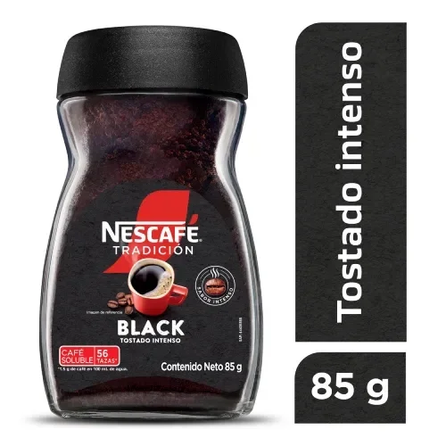 Imagen frontal del producto Café instantáneo NESCAFÉ Tradicion Black x 85g