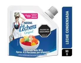 Imagen frontal del producto La Lechera en la versión 90g Doypack