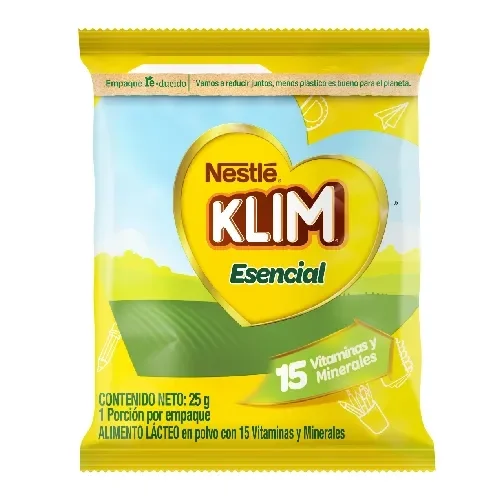 Imagen frontal del producto Alimento Lacteo KLIM ESENCIAL 25g