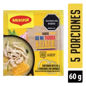 Imagen frontal del producto Sopa MAGGI Ajiaco x 60g