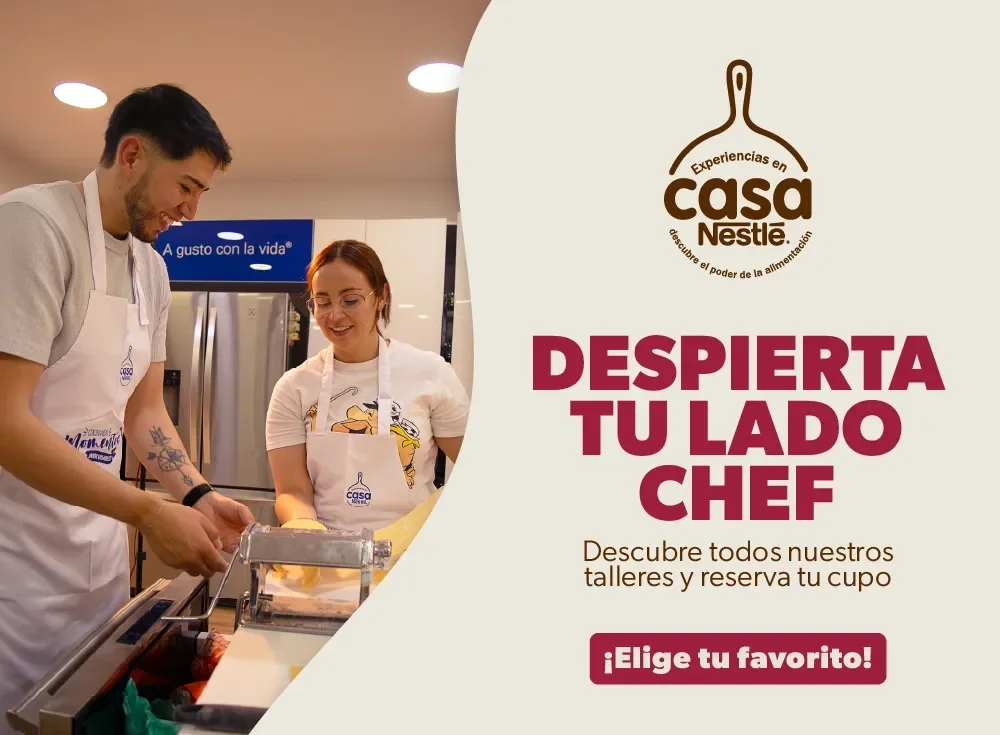 Banner Taller de cocina