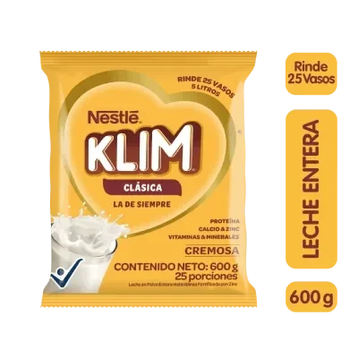 Leche en polvo KLIM Clásica x 600g