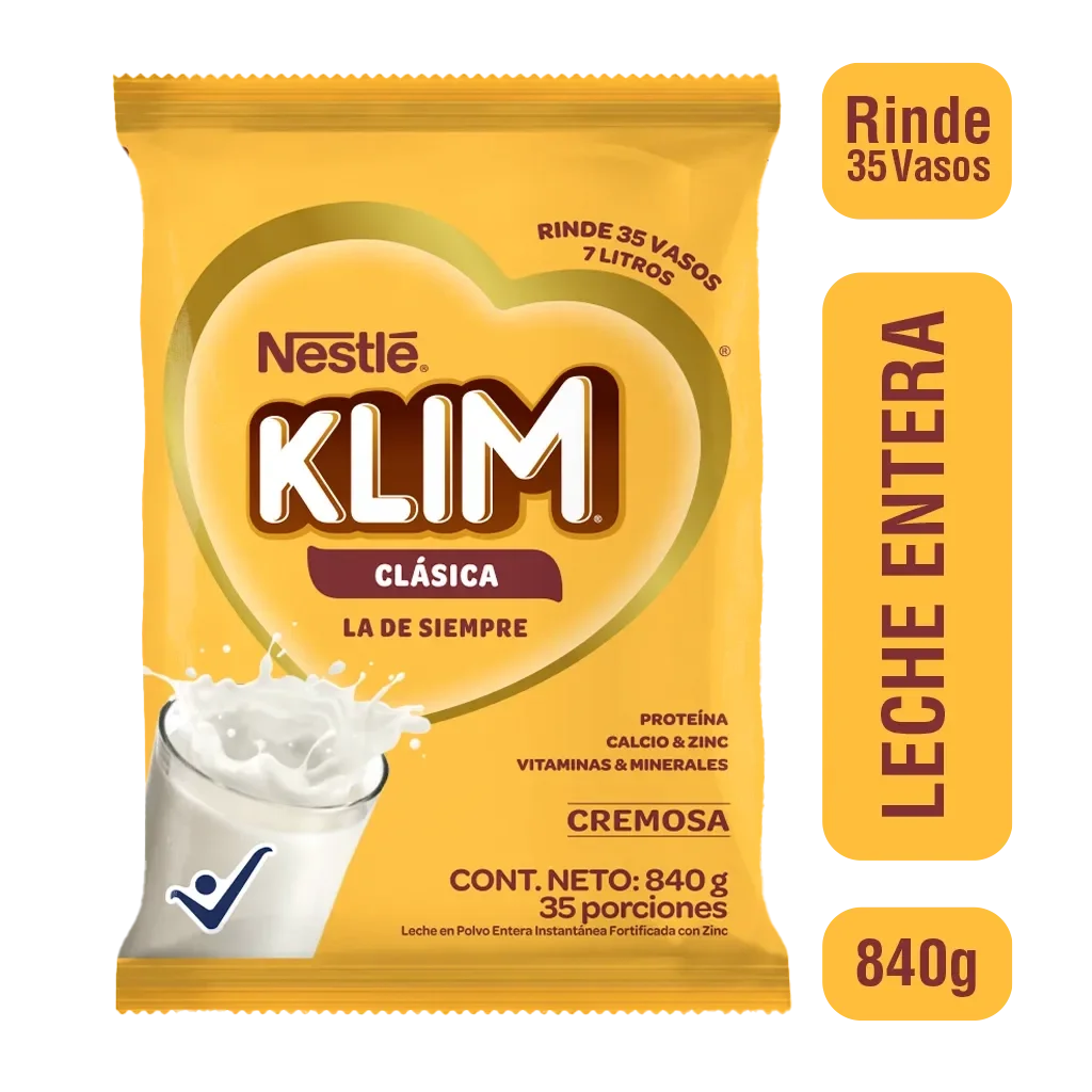 Leche en polvo KLIM Clásica x 840g